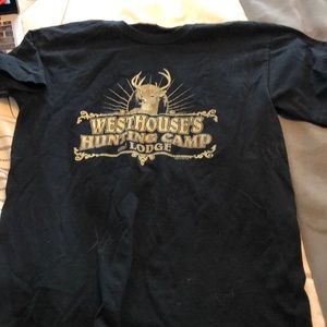 Westhouse's Huntinf camo and lodge tshirt